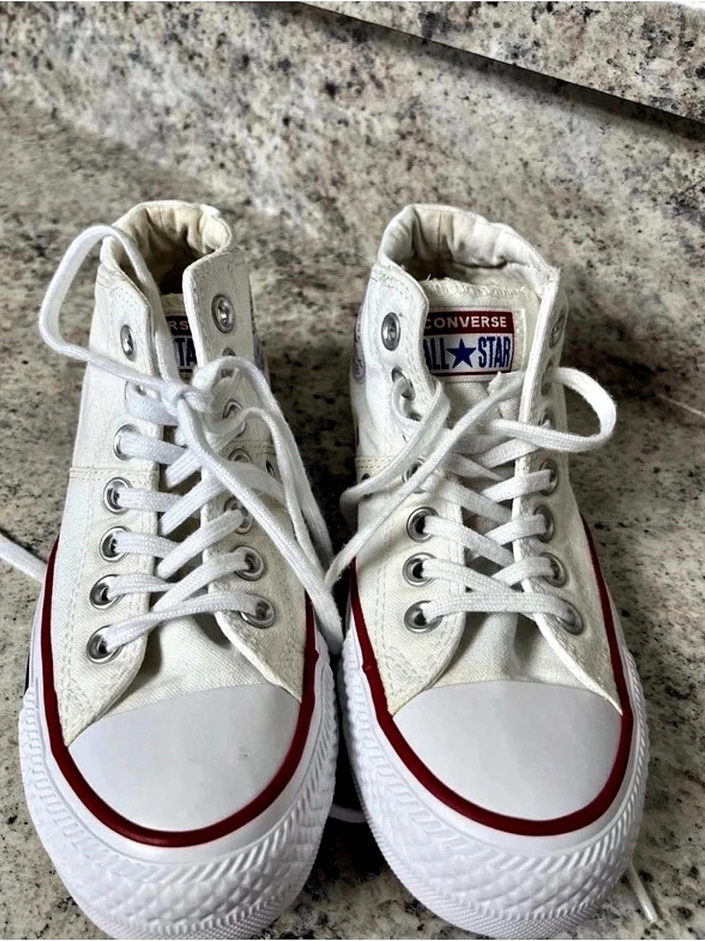 Converse Chuck Taylor All Star Street Mid Sneakers in White Size 5.5